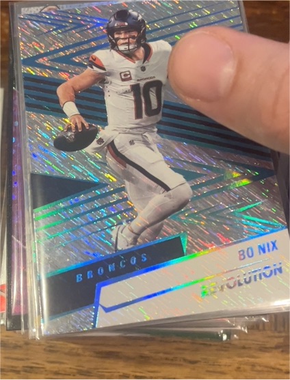 2025 Panini Revolution #5 Bo Nix — front