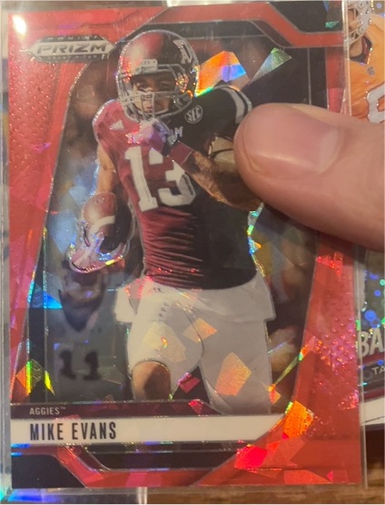 2025 Panini Prizm Draft Picks #196 Mike Evans — front