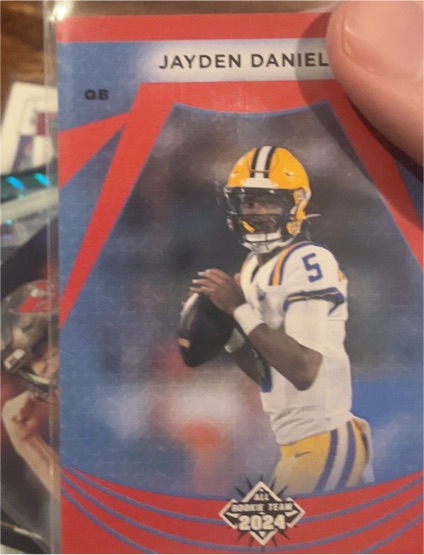 2024 Sage All Rookie Team #122 Jayden Daniels — front