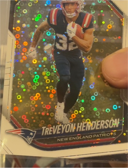 2025 Panini Prizm #343 Treveyon Henderson — front