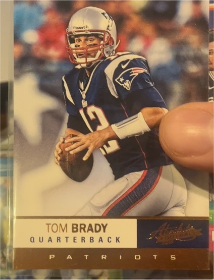 2012 Panini Absolute #34 Tom Brady — front