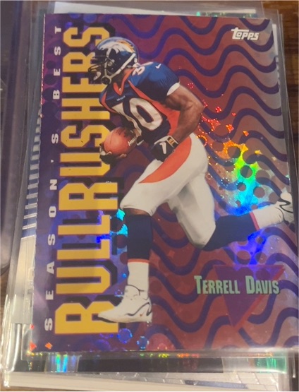 1999 Topps Season's Best #SB1 Terrell Davis — front
