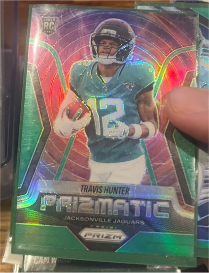 2025 Panini Prizm #12 Travis Hunter — front