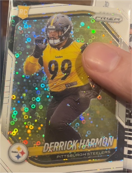 2025 Panini Prizm #368 Derrick Harmon — front
