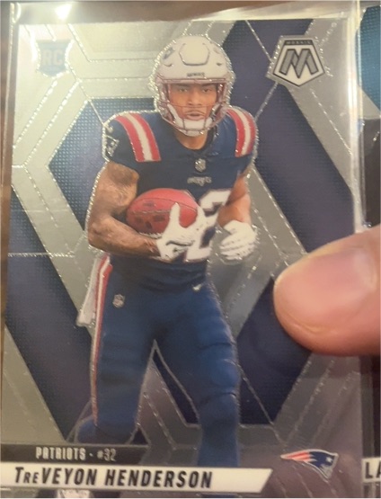 2025 Panini Mosaic #278 TreVeyon Henderson — front