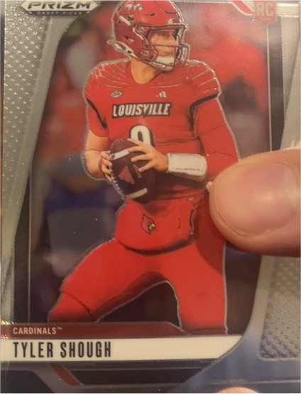 2025 Panini Prizm Draft Picks #49 Tyler Shough — front