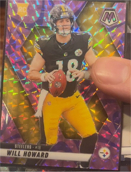 2025 Panini Mosaic #318 Will Howard — front