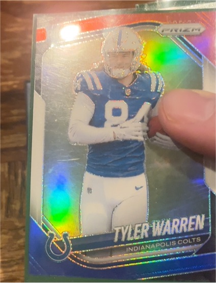 2025 Panini Prizm #339 Tyler Warren — front