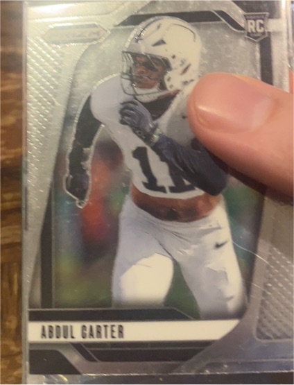 2025 Panini Prizm Draft Picks #102 Abdul Carter — front