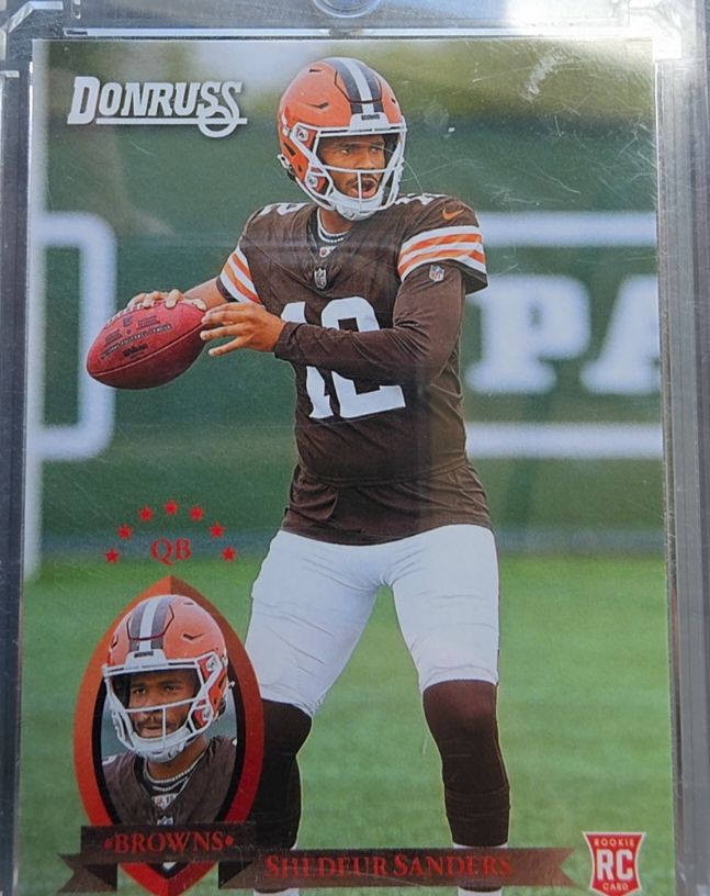 2025 Panini Donruss #2 Shedeur Sanders — front