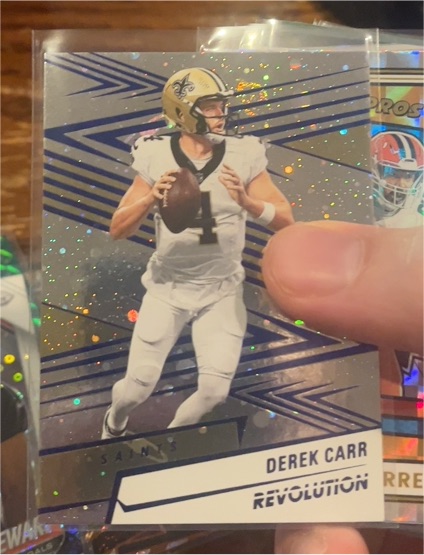2025 Panini Revolution #27 Derek Carr — front