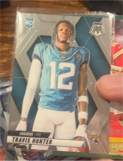 2025 Panini Mosaic #279 Travis Hunter — front