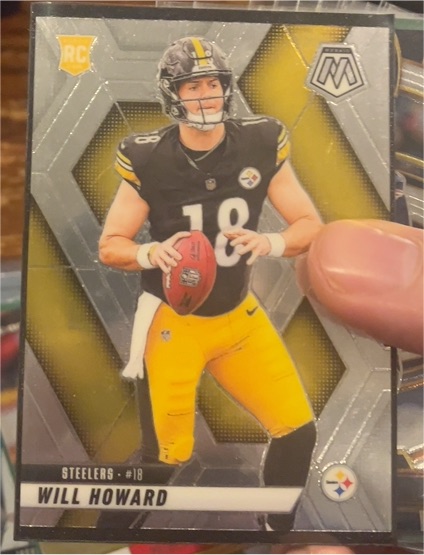 2025 Panini Mosaic #318 Will Howard — front