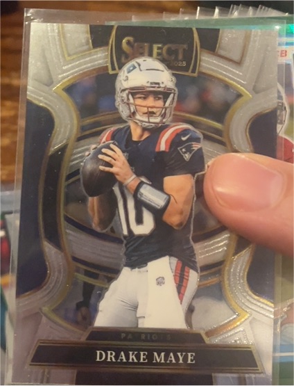 2025 Panini Select #80 Drake Maye — front