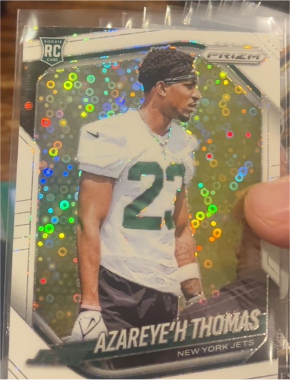 2025 Panini Prizm #390 Azareye'h Thomas — front
