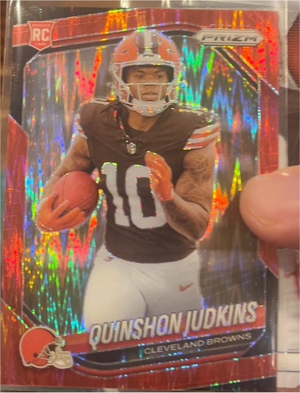 2025 Panini Prizm #313 Quinshon Judkins — front