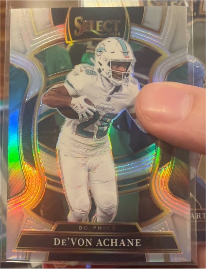 2025 Panini Select Concourse #81 De'Von Achane — front