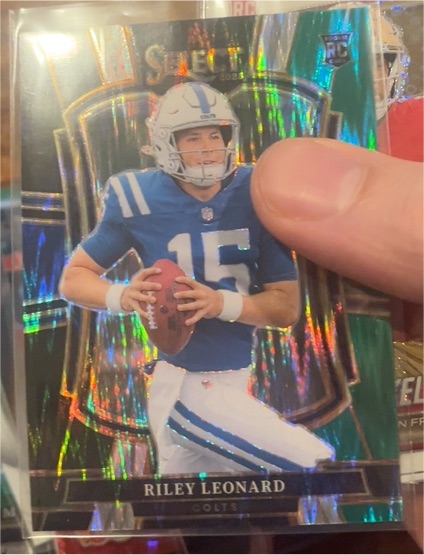 2025 Panini Select Premier Level #133 Riley Leonard — front
