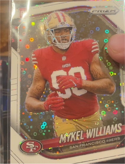 2025 Panini Prizm #304 Mykel Williams — front