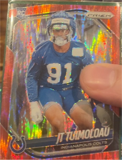 2025 Panini Prizm #324 JT Tuimoloau — front