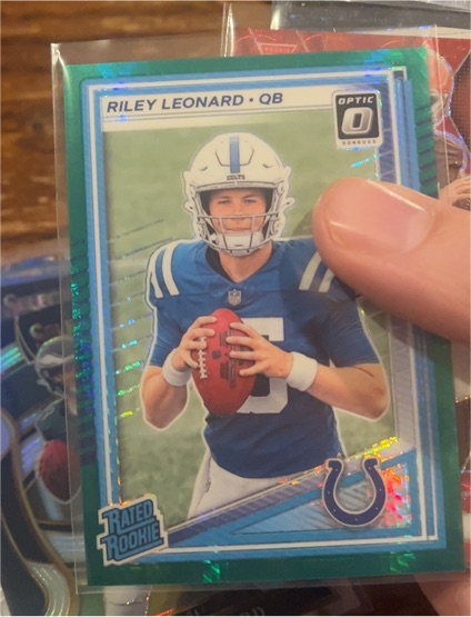 2025 Panini Donruss Optic #255 Riley Leonard — front