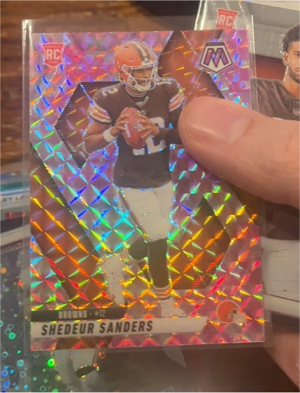 2025 Panini Mosaic #302 Shedeur Sanders — front