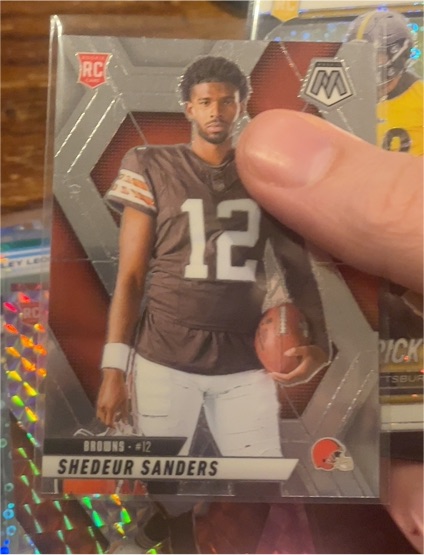 2025 Panini Mosaic #290 Shedeur Sanders — front