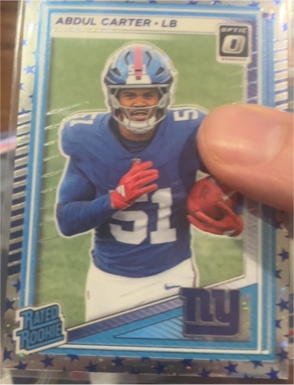 2025 Panini Donruss Optic #300 Abdul Carter — front