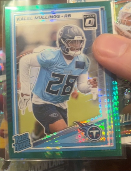 2025 Panini Donruss Optic #262 Kalel Mullings — front