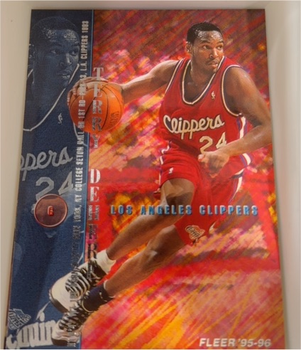 1995-96 Fleer #80 Terry Dehere — front