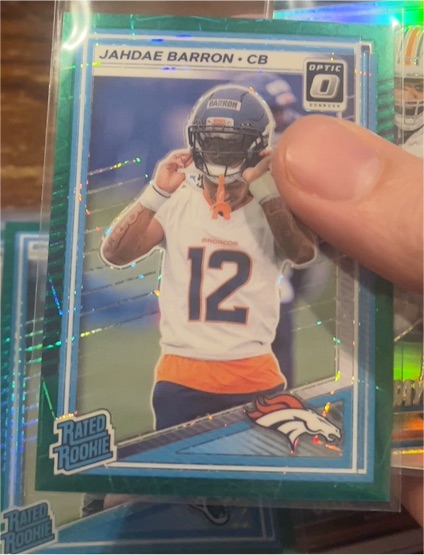 2025 Panini Donruss Optic #207 Jahdae Barron — front