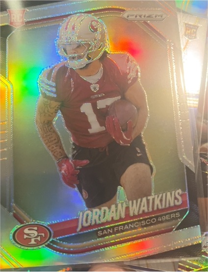 2025 Panini Prizm #389 Jordan Watkins — front