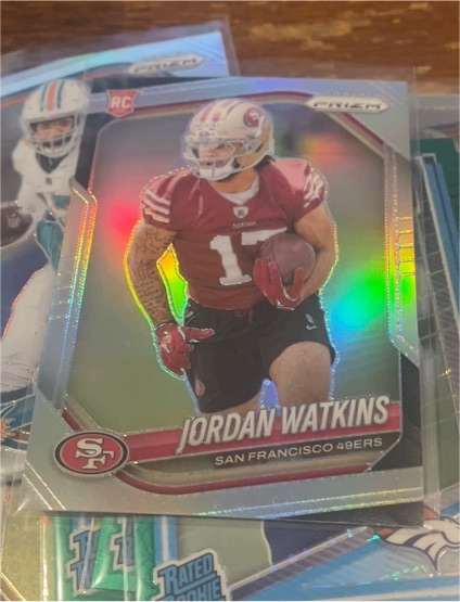 2025 Panini Prizm #389 Jordan Watkins — front