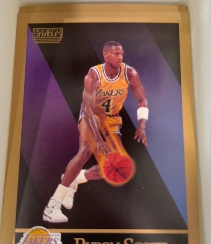 1990-91 SkyBox #140 Byron Scott — front