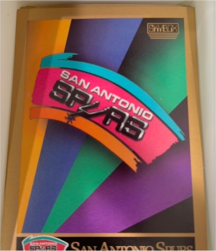 1990-91 SkyBox #351 San Antonio Spurs — front