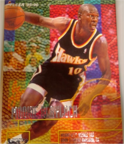 1995-96 Fleer #2 Mookie Blaylock — front