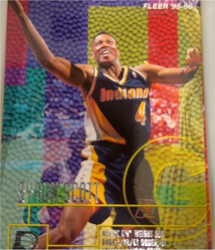 1995-96 Fleer #78 Byron Scott — front