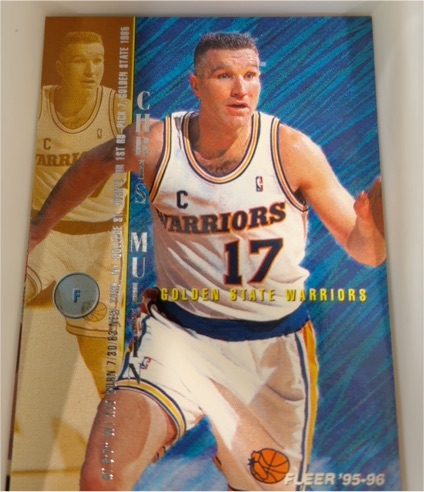 1995-96 Fleer #60 Chris Mullin — front