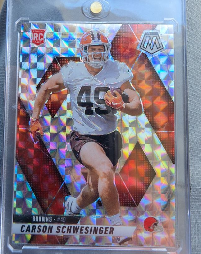 2025 Panini Mosaic #371 Carson Schwesinger — front