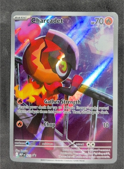 2025 Pokémon MEP #022 Charcadet — front