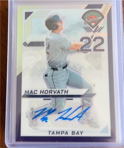 2025 Panini Prospect Edition #32 Mac Horvath — front