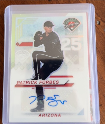2025 Panini Prospect Edition #118 Patrick Forbes — front