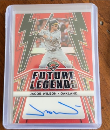 2025 Panini Prospect Edition #FLS-JW Jacob Wilson Future Legends — front