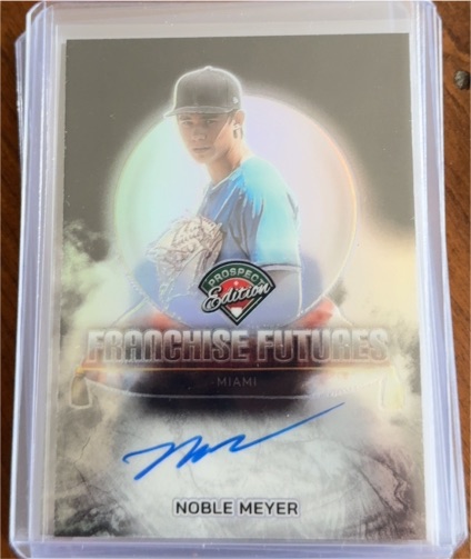 2025 Panini Prospect Edition #FFS-NM Noble Meyer Franchise Futures Auto — front