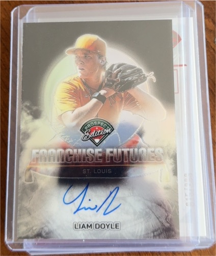 2025 Panini Prospect Edition Franchise Futures #Liam Doyle — front