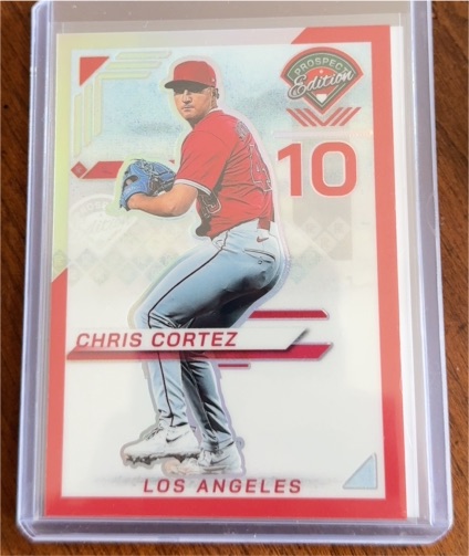 2025 Panini Prospect Edition #194 Chris Cortez — front