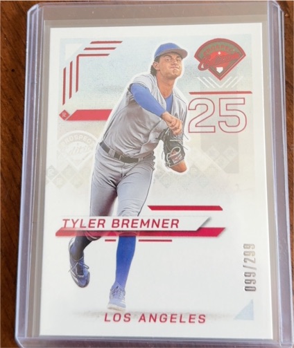 2025 Panini Prospect Edition #146 Tyler Bremner — front