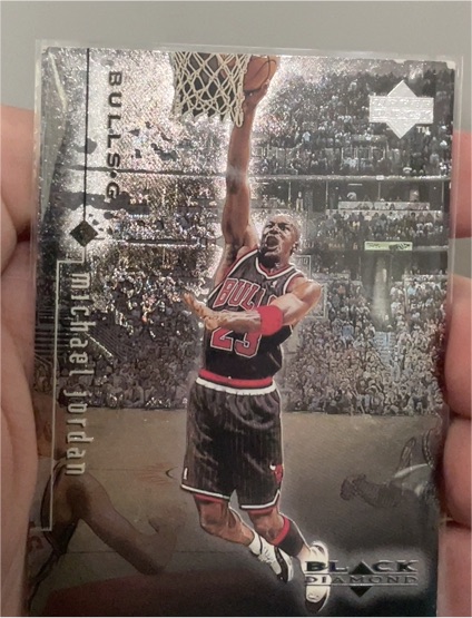 1998-99 Upper Deck Black Diamond #12 Michael Jordan — front