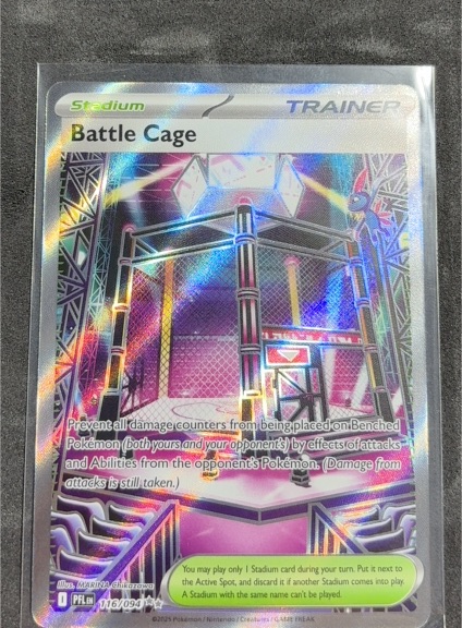 2025 Pokémon TCG #116 Battle Cage — front