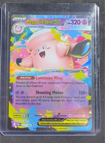 2020 Pokémon Perfect Order #31 Mega Clefable EX — front